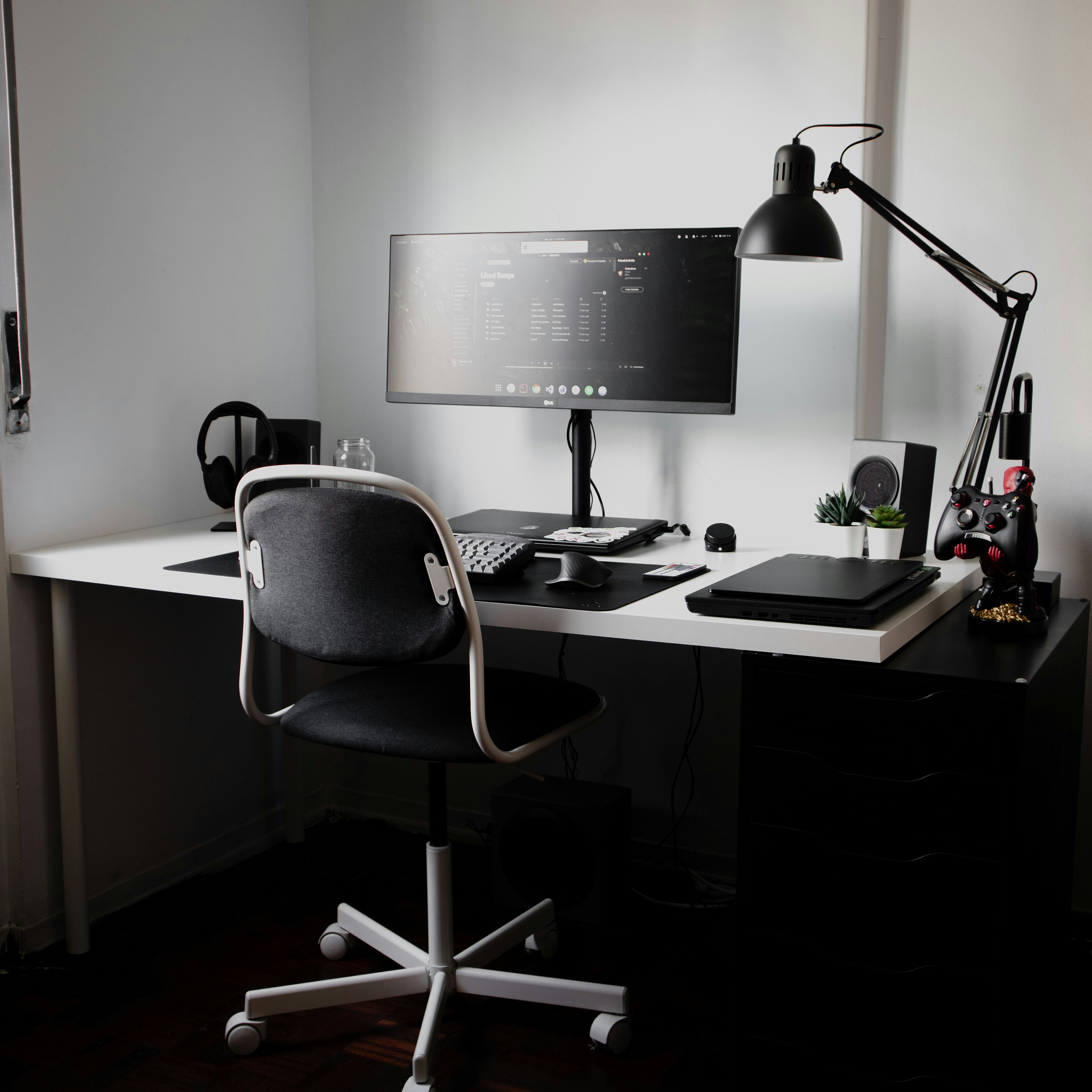 Custom ergonomic workstation setup by Profix UAE